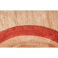 thumbnail image 2 of Chouhan Rugs Natural Jute Red Bordered Rug Bohemian Rug Decor Rug Handwoven Rug Custom Rug Decorative Rug, 2 of 8