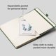 thumbnail image 5 of Cuaderno AHGXG, papel cuadriculado A5, tapa dura, 384 págs., 120 g/m², paquete de 2, 5 of 7