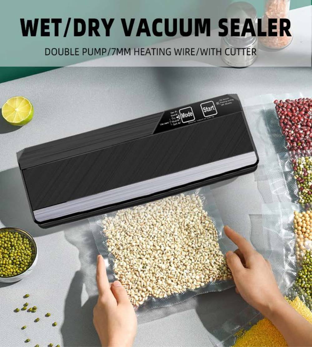Vacuum Sealer Machine for Food Saver, Dry/Meat/Soft Food Vacuum Sealer  Machine, Compact Design Easy Operate Food Sealer Vacuum Sealer Vaccum Sealer  vacuum sealers - Yahoo Shopping