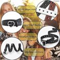 thumbnail image 4 of CTCMSP Hollow Heart Kids Belt,Girls Boys Leather Belt for School Uniform Jeans, 4 of 7
