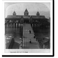 thumbnail image 2 of Historic Framed Print, Garfield Beach and Pavillion, Great Salt Lake, Utah, 17-7/8" x 21-7/8", 2 of 9