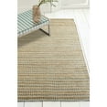 thumbnail image 4 of Desert Fields Gray Modern Grid Natural Jute Area Rug, 4 of 11