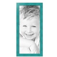 thumbnail image 2 of ArtToFrames 12x27 inch Turquoise Picture Frame, Blue Wood Poster Frame (4588), 2 of 8