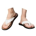 thumbnail image 3 of IUJSOY Flip Flops for Men Arch Support Slides Casual Summer Beach Shoes Open Toe Thong Sandals, 3 of 6