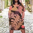 thumbnail image 2 of Tropical Floral Seamless Pattern Design Summer Dresses for Women Beach Boho, 2 of 5