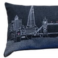 thumbnail image 4 of 45" Black and White London Nighttime Skyline Lumbar Decorative Pillow, 4 of 7