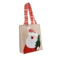 thumbnail image 3 of Bolsa de Navidad portátil para guardar regalos de Navidad, bolsa espaciosa para envolver regalos. Papá Noel, 3 of 9