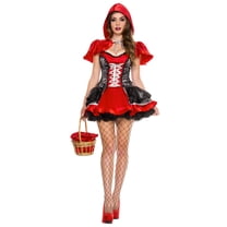 Music Legs Women's Fiery Lil' Red Costume 70441-SM