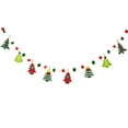 thumbnail image 3 of KOYPTL Christmas Decorations Luminous Flags Hanging String Light,Christmas Tree Shaped Lamp for Gardens Layout Christmas Decorations & Dining Room Staircase Handrail Door Fireplace Ornaments-9.84 ft, 3 of 6
