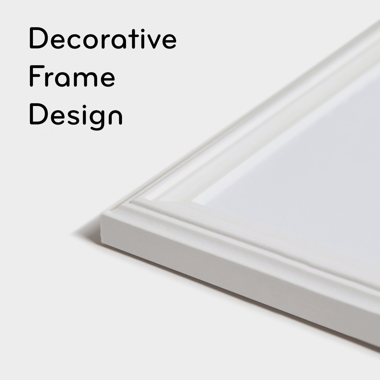 U Brands Magnetic Dry Erase Board, 20x30", White Frame photo 3