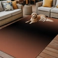 thumbnail image 2 of Fsddascl Dark Orange Black Ombre Outdoor Rug for Patio/Deck/Porch, Non-Slip Large Area Rug 5 x 8 Ft, Modern Gradient Abstract Art Indoor Outdoor Rugs Washable Area Rugs, Camping Rug Carpet, 2 of 5