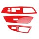 thumbnail image 1 of 3Pcs for 2011-2017 Red Window Lift Switch Button Panel Cover Trim Interior Decoration, 1 of 5