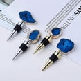 thumbnail image 3 of Silicone Sealed Champagne Bottle Stopper Natural Crystal Wine Stopper Durable, 3 of 5