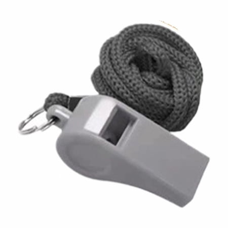 Loud ABS Plastic Whistle for Sports Training, Referee, Coaching, Emergency Survival, Loud Emergency Whistle with Lanyard