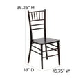 thumbnail image 6 of Flash Furniture 2 Pack HERCULES Series Walnut Wood Chiavari Chair, 6 of 12
