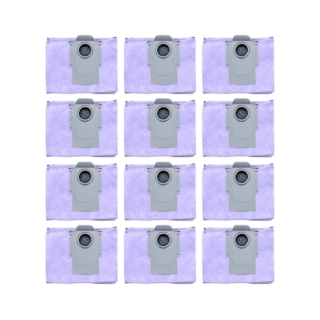 12 Piezas Bolsa de Polvo de Carbón Activado WEIHJMXG para T8 Plus G10S pure/PRO G20 Q5 Color Violeta