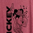 thumbnail image 3 of Disney - Mickey & Friends - Boombox & Jammin' Mickey - Women's Short Sleeve Graphic T-Shirt, 3 of 5