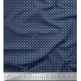 thumbnail image 1 of Soimoi Modal Satin Fabric Geometric Small Printed Craft Fabric by The Yard 42 Inch Wide, 1 of 3
