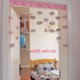 thumbnail image 1 of Cortina de felpa Kawaii Hello Kitty Melody Kuromi, colgante de muñeca de Anime Cinnamoroll, juguete, decoración de puerta de dormitorio, regalo del Día de San Valentín, 1 of 4