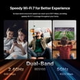 thumbnail image 3 of Router Wi-Fi 7 Tenda BE5100 RE6L Pro de doble banda con puertos 4x1G, 3 of 8