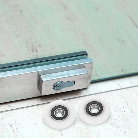 PENIKOKO 8-Piece Sliding Door Roller Wheel Set Replacement for Shower Room Hardware with Easy Installation and Design