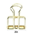 thumbnail image 2 of QZS Reusable Metal Long Tail Clamps,Portable Binder Clips for Indoor,16 Pack Durable Long Tail Clips for Home,Office Supplies(XL), 2 of 5