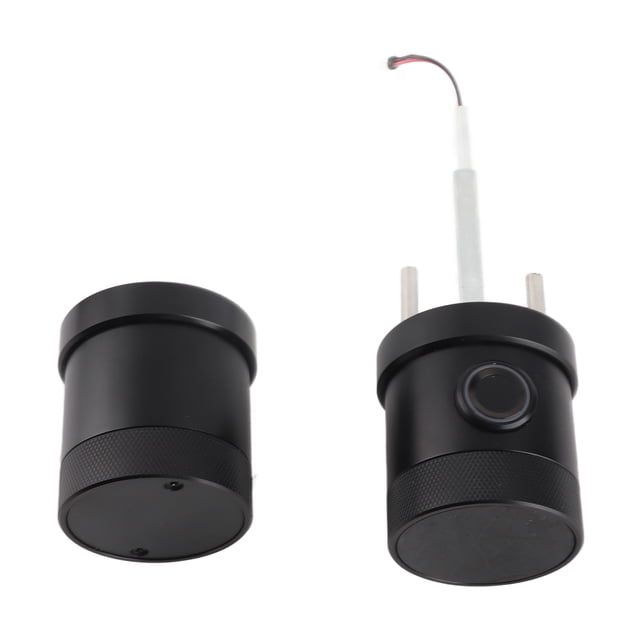 Door 5 in 1 Unlock Smart Door Lock Keyless Entry Biometric Door Knob with Keypad BT for Tuya App Remote Control Password Fingerprint Door Lock with IC Card Mechanical Key for Home