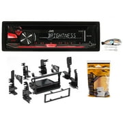 JVC CD Player Receiver Stereo w/ MP3/WMA/Auxe For 1998-2004 Nissan Frontier
