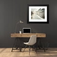 thumbnail image 4 of Karl Dørnberger 24x20 Black Modern Framed Museum Art Print Titled - Melting Snow (1906), 4 of 5