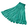 thumbnail image 1 of Rubbermaid FGT85306GR00 Large Tube Mop Head - 5" Headband, Microfiber, Green - Pack, 1 of 1