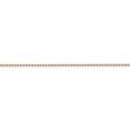 thumbnail image 4 of 14k Rose Gold 1.4mm Cable Chain Necklace - 3.8 Grams - 24 Inch, 4 of 4