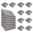 thumbnail image 1 of 24Pack 1 Inch X 12 Inch X12 Inch Soundproof Foam Panels Sound Absorbing Insulation for Recording Stu, 1 of 5