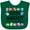 Green, variant on Inktastic Autism Awareness Support and Understanding Puzzle Pieces Boys or Girls Baby Bib