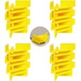 thumbnail image 1 of Lot de 12 Empileurs de Plateaux pour Accessoires de Séchage par Congélation, Empileurs de Plateaux Compatibles avec les Plateaux Récolte Réduisant l'Espace (Jaune), 1 of 5