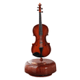 thumbnail image 2 of Violin Classical Instruments Pipa Music Box Home Wine Cabinet Decorations Violin Guitar Octave Box Home Decoration, 2 of 8
