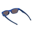 thumbnail image 2 of Reading Sunglasses with No Bifocal Full Reader Lens - 3 Pair of Lightweight UV400 Sun Readers, Unisex Wrap Frame - Open Road Blue - 1.75, 2 of 7