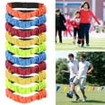 thumbnail image 1 of 10PCS 3-Legged Race Band Creative Elastic Tie Rope Race Band for Outdoor Game, 1 of 10