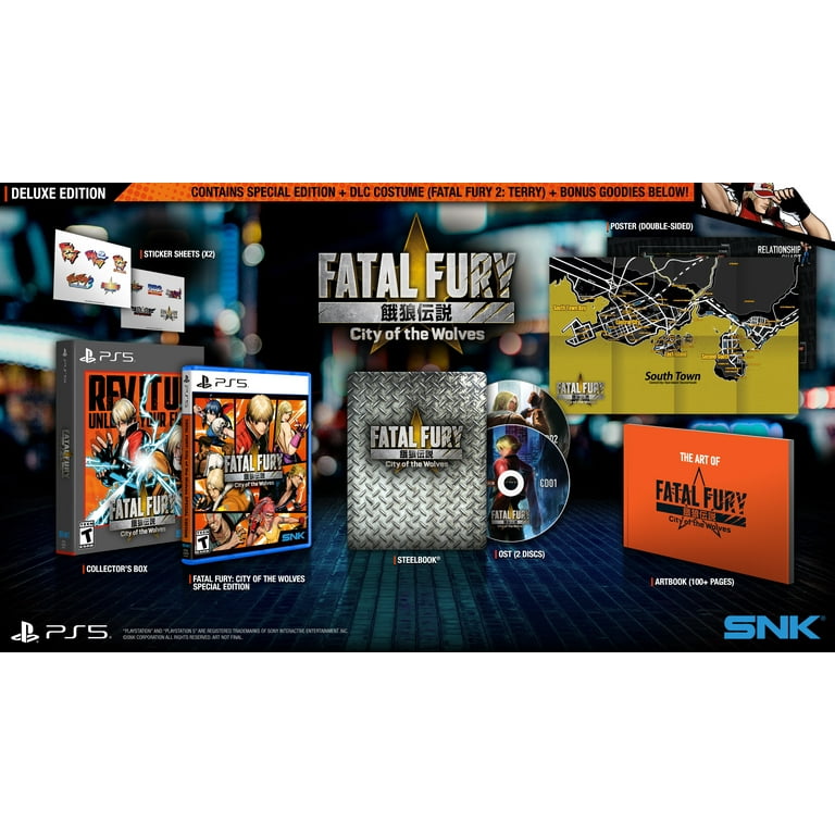 餓狼伝説　Ｃｉｔｙ　ｏｆ　ｔｈｅ　Ｗｏｌｖｅｓ　ＳＰＥＣＩＡＬ　ＥＤＩＴＩＯＮ／ＰＳ５ FATAL FURY: City of the Wolves - Edição Especial