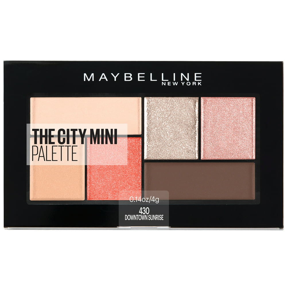 Maybelline The City Mini Eyeshadow Palette Makeup, Downtown Sunrise, 0.