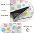thumbnail image 6 of Colorful Polka Dot Area Rugs 8'x10', Small Throw Rugs for Living Room Patio, Watercolor Pink Purple Blue Bubble Abstract Indoor Outdoor Rug Non-Slip Low Pile Carpet Runner Reversible Floor Mats, 6 of 8