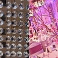 thumbnail image 4 of Chaîne de Perles en Acrylique 1M Rideau de Perles Octogonal Anneau en Acier Inoxydable Décoration Maison, 4 of 6
