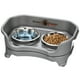 thumbnail image 1 of Comedero Neater Feeder Plomizo con Cuencos de Acero Inoxidable y Antideslizantes para Gato, 1 of 9