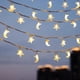 thumbnail image 5 of Guirnalda de luces LED de estrellas y lunas para decoración de habitaciones | 40 luces LED para dormitorio, fiestas, camping, 5 of 9