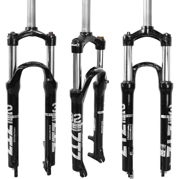 ZTZ 26"/27.5"/29" MTB Suspension Fork,100mm Travel, 9mm QR,100mm Spacing Hub,28.6mm Straight Tube,Crown Lockout,Aluminum Alloy Shock Absorber XC Mountain Bike Front Fork