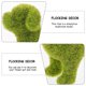 thumbnail image 4 of 1pc perro figurilla estilo europeo ornamento de jardín hilado al aire libre flocado decoración de perro HOMEMAXS 11277184-MX, 4 of 6