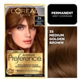 thumbnail image 1 of L'Oreal Paris Superior Preference Permanent Hair Color, Oil-in-Gel, Medium Golden Brown, 1 unit, 1 of 11