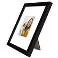 thumbnail image 5 of Americanflat 8x8 Picture Frame with 4x4 Mat - Wood with Glass Cover - Black, 5 of 7