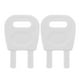 thumbnail image 1 of 2 llaves de repuesto para dispensadores de toallas de papel, dispensadores comerciales, porta rollos de papel higiénico, llave de repuesto para dispensador de toallas de papel, color blanco, 1 of 8