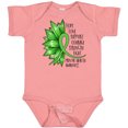 thumbnail image 3 of Inktastic Mental Health Awareness Green Sunflower Ribbon Boys or Girls Baby Bodysuit, 3 of 5