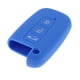 thumbnail image 3 of Funda para llave de coche de 3 botones, carcasa para llave para K5 K7 azul Cola Funda protectora de silicona clave, 3 of 6